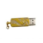 Metal Usb Drives - Grade A chip full real capacity factory direct Diamond jump drive LWU288